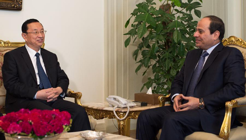 China, Egypt plan future cooperation Sisi during a meeting with China’s minister of culture Luo Shugang