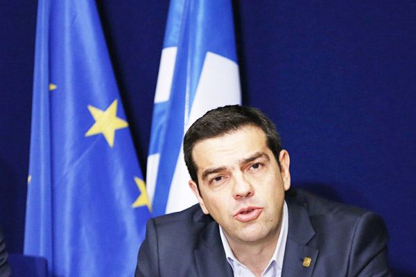 Greeks our Loyal Friends in Sickness and in Health Greek prime minister Alexis Tsipras in Brussels: convinced he can get more than was originally offer