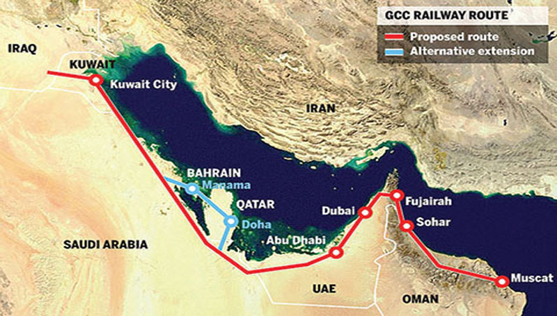 GCC rail network ‘to be ready by 2018’