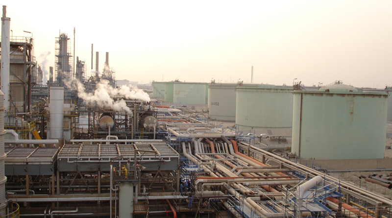 Kuwait fuel depot complete