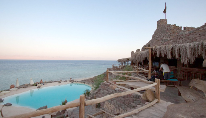 Between the mystery of the mountains and the peacefulness of the sea lies Nuweiba
