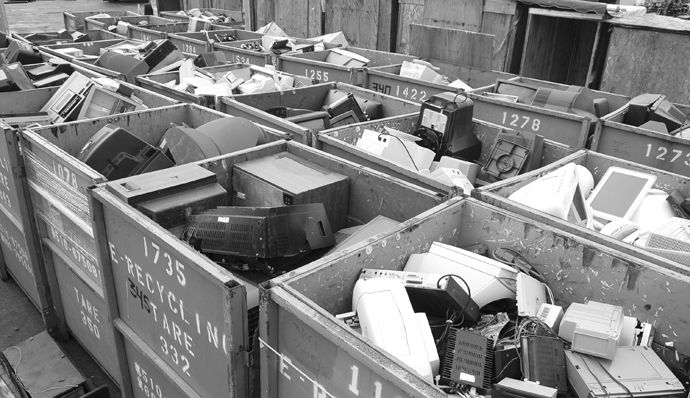 Recycling electronic waste