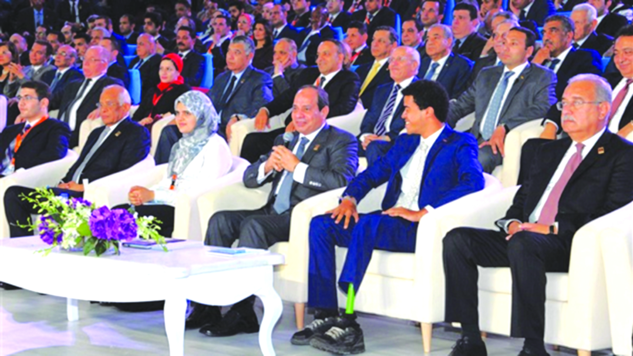 Egypt’s 4th National Youth conference sends a message of peace and calls for a positive approach