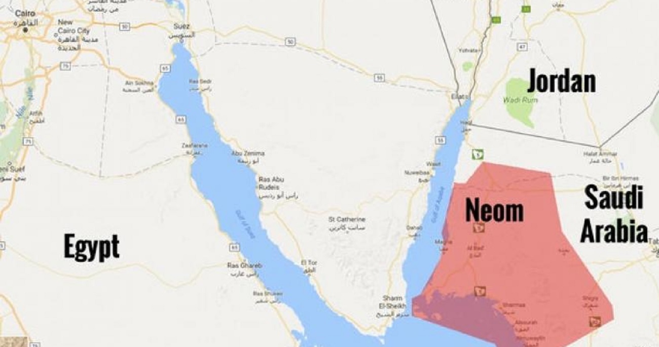 NEOM, a new $500bn mega-city planned by Saudi Arabia