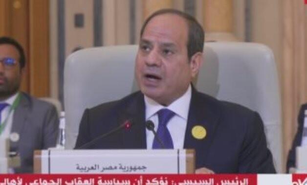President El-Sisi’s Bold Call for Peace at Saudi Summit Amidst Regional Turmoil