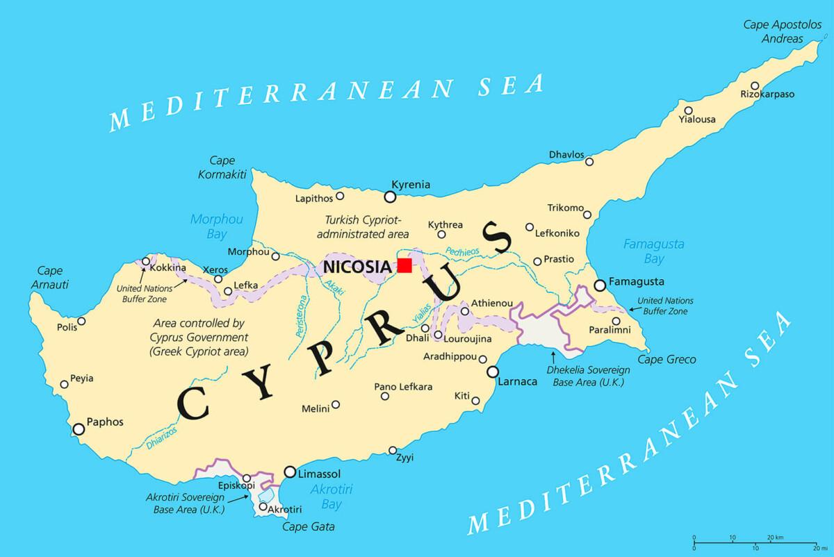 Gulf States Eye opportunities to explore natural gas off the southern coast of Cyprus