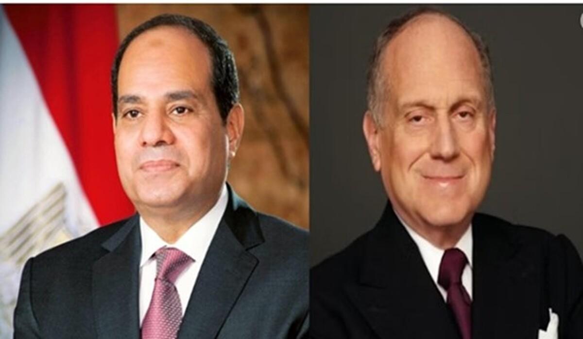 Egypt’s Role in Middle East Stability Highlighted by President of the World Jewish Congress