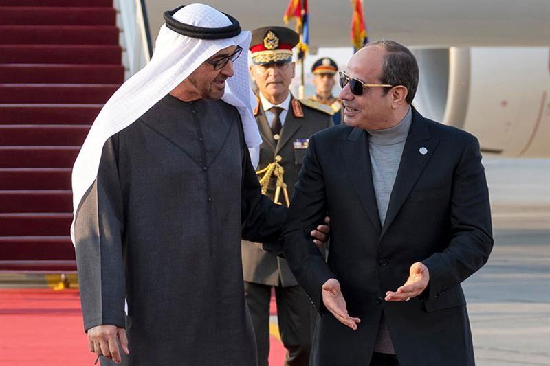 El-Sisi Welcomes Sheikh Mohamed bin Zayed