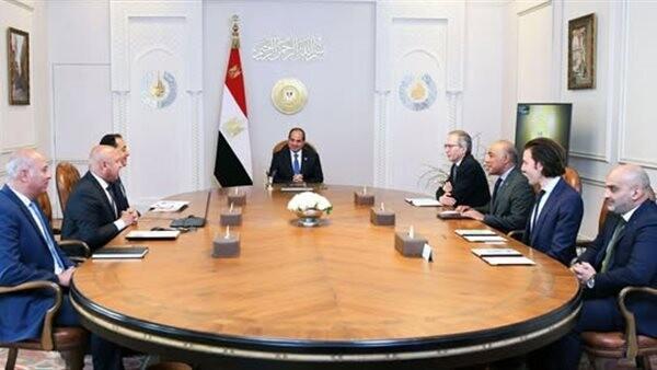 President El-Sisi and Alstom CEO Discuss key transport projects