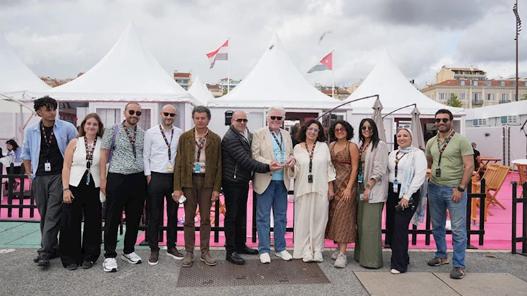 Egyptian Pavilion Wins Best Design Award at Cannes Film Market
