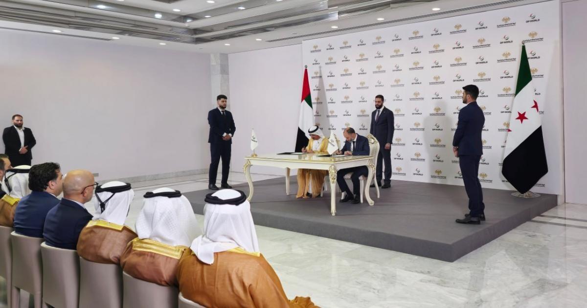 Syria and DP World Sign Pivotal $800 Million Agreement for Tartus Expansion