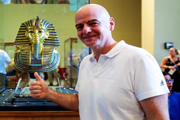 Infantino praises Egypt’s Sports and Tourism developments