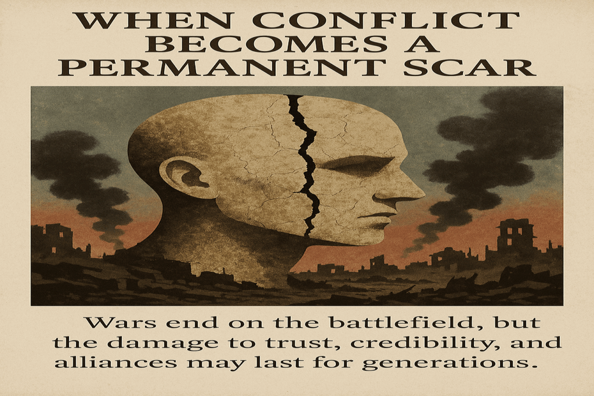 When Conflict Becomes a Permanent Scar