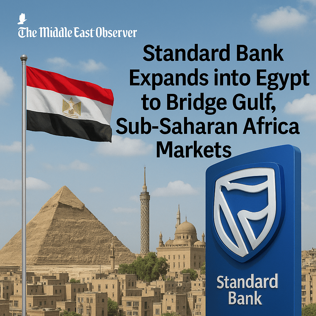 Standard Bank Expands into Egypt to Bridge Gulf, Sub-Saharan Africa Markets