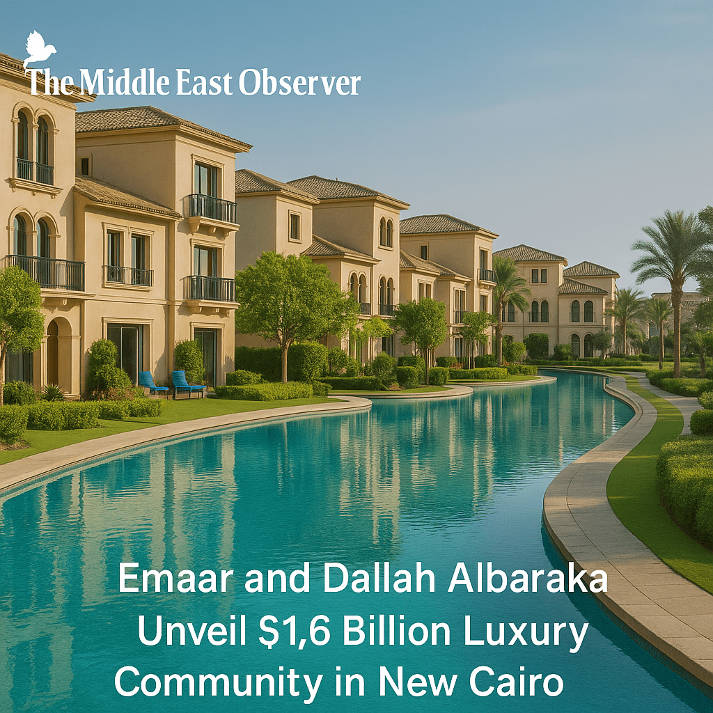 Emaar and Dallah Albaraka Unveil $1.6 Billion Luxury Community in New Cairo
