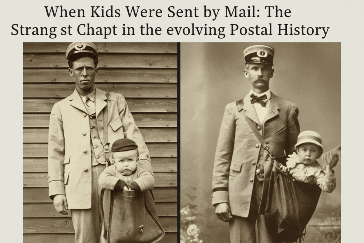 When Kids Were Sent by Mail: The Strangest Chapter in the evolving Postal History