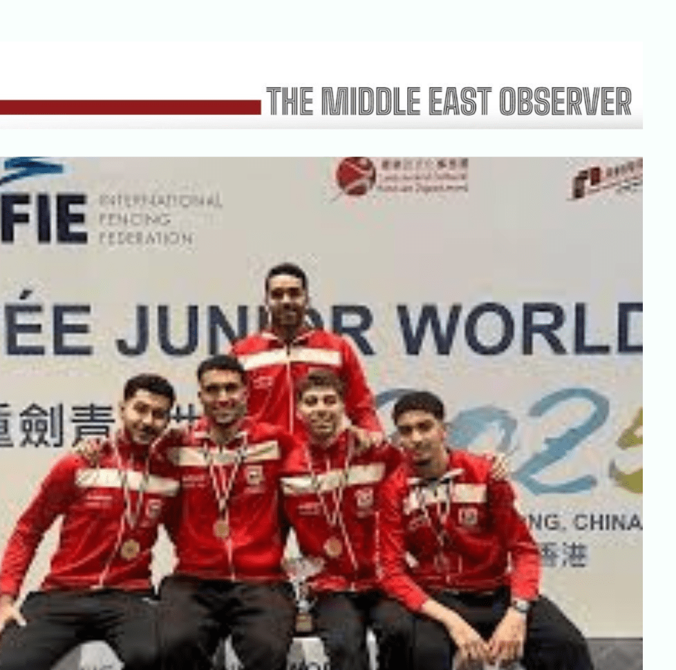 Egypt’s U20 Epee Fencers Strike Gold at World Cup in Hong Kong