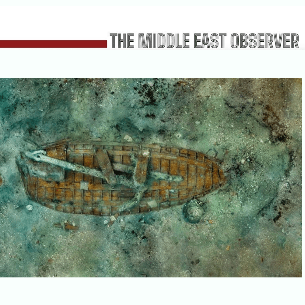 Ancient Egyptian Pleasure Boat Discovered Off Alexandria Coast