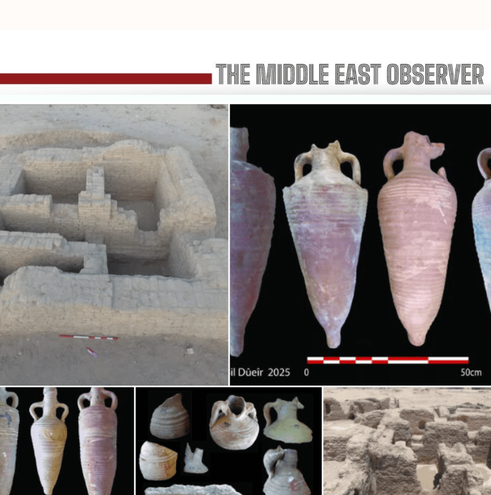 Byzantine Monastic Complex Discovered in Sohag