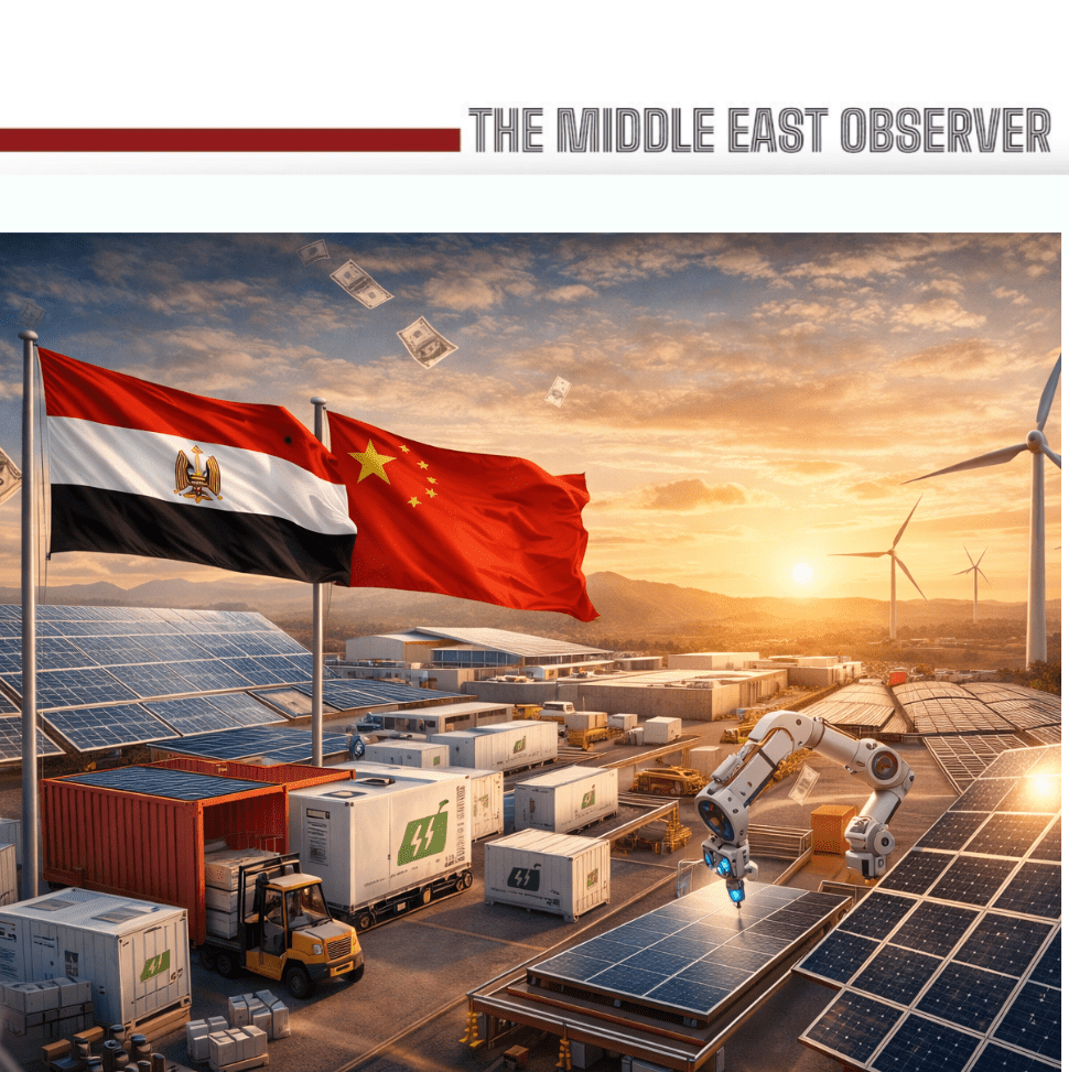 Egypt Secures $700mn Chinese Investment to Localise Battery and Solar Manufacturing