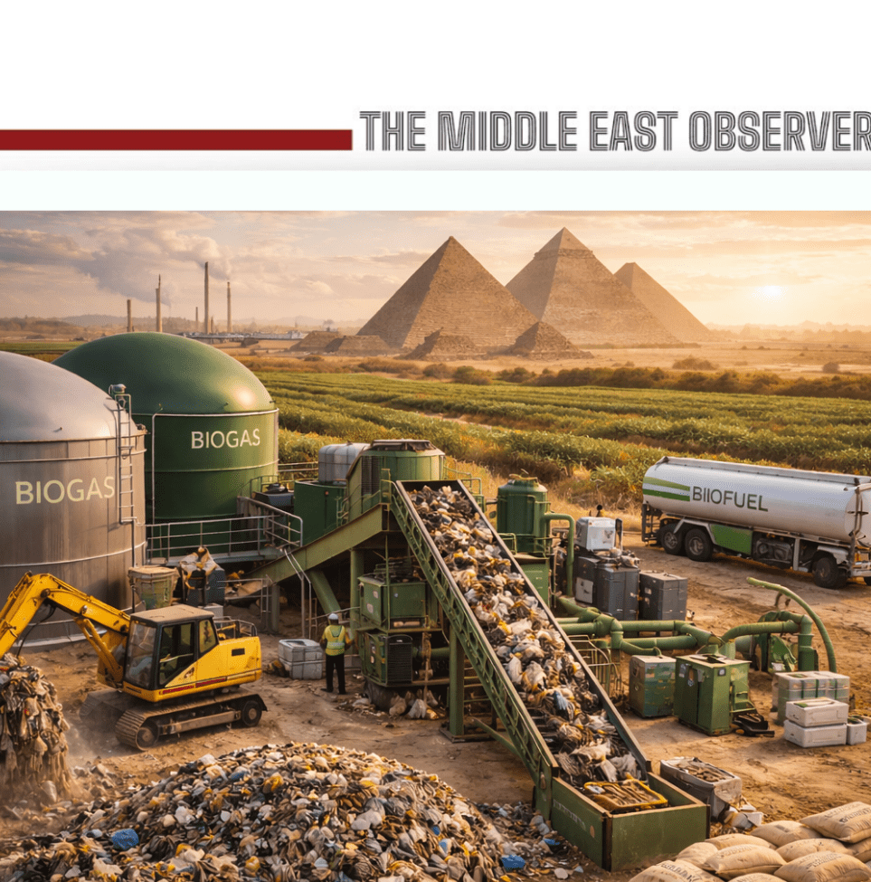New Giza Project to Convert Waste into Biofuels and Fertilizers