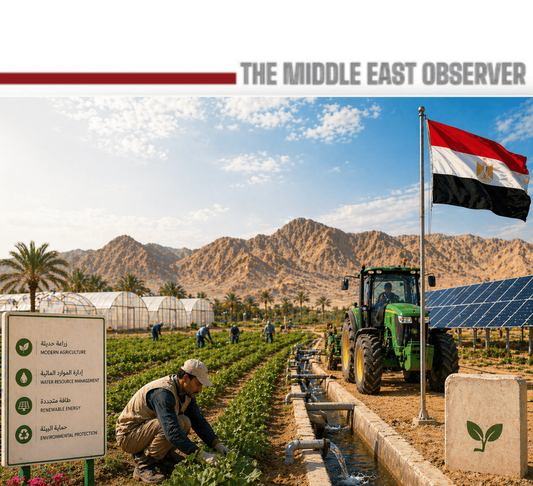 Egypt Accelerates Agricultural Development in Sinai with Integrated Sustainability Drive