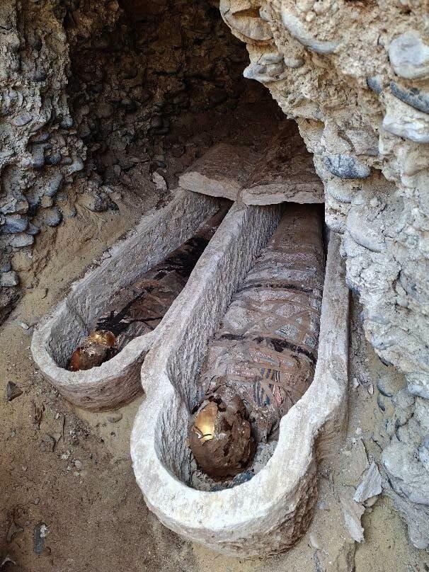 New Roman Tomb Discovery in Minya Reveals Ancient Burial Rituals