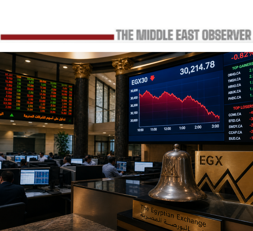 EGX slips as blue chips weigh, local buying offsets foreign outflows