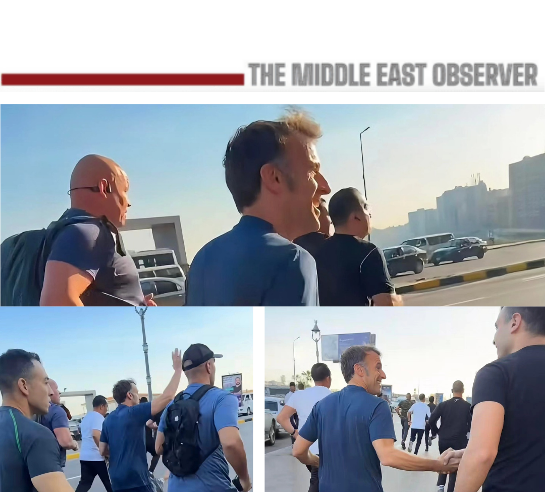 Running Through Alexandria: Macron’s Morning Jog Carries a Broader Message About Egypt