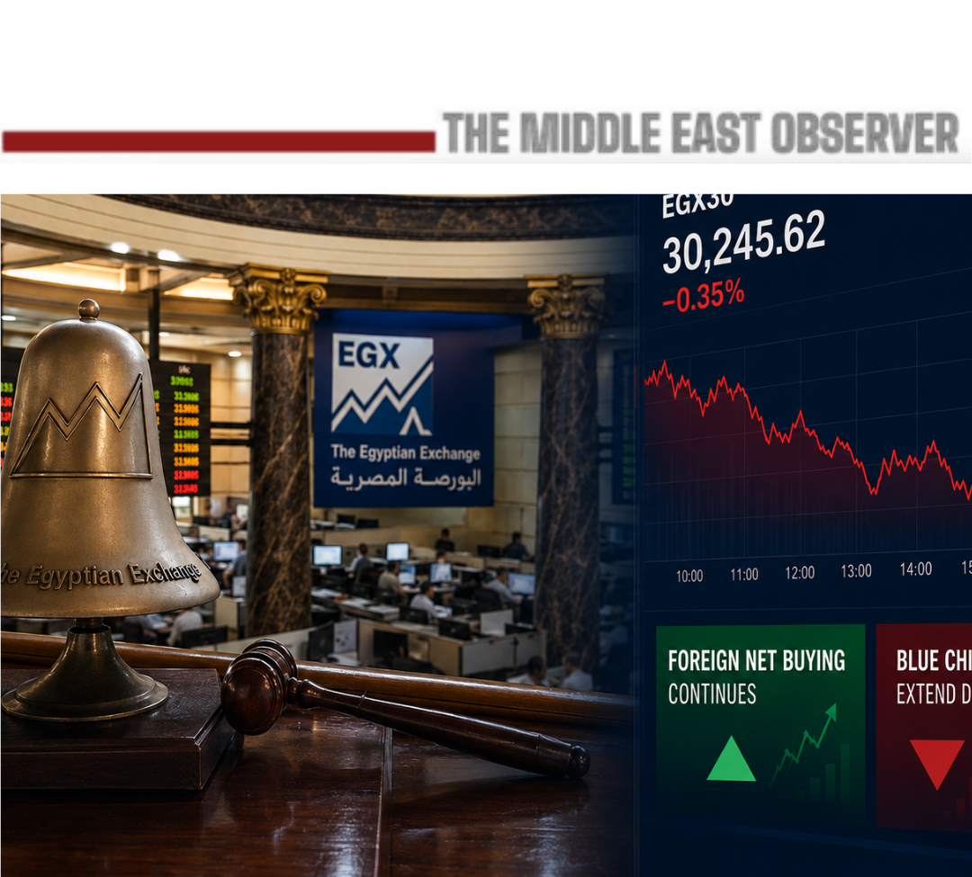 EGX closes mixed as foreign buying continues while blue chips extend decline