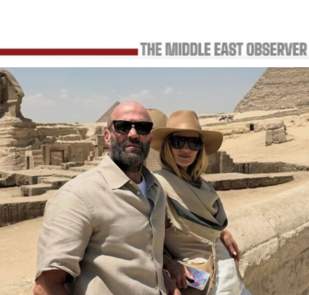 Jason Statham’s Giza Visit Sparks Global Social Media Frenzy