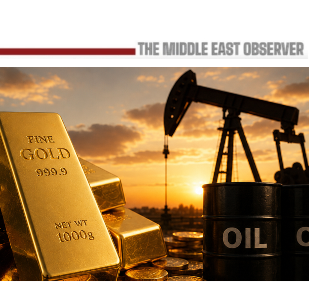 Gold Rebounds as Oil Slumps on Growing Bets of US-Iran De-escalation