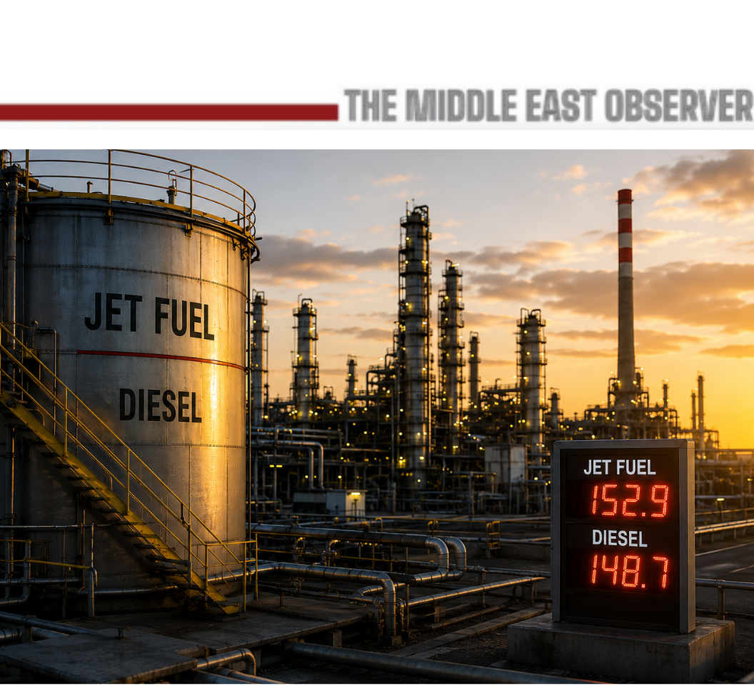 The Shift from Crude Scarcity to Refining Scarcity Why jet fuel and diesel may remain expensive even if oil prices fall