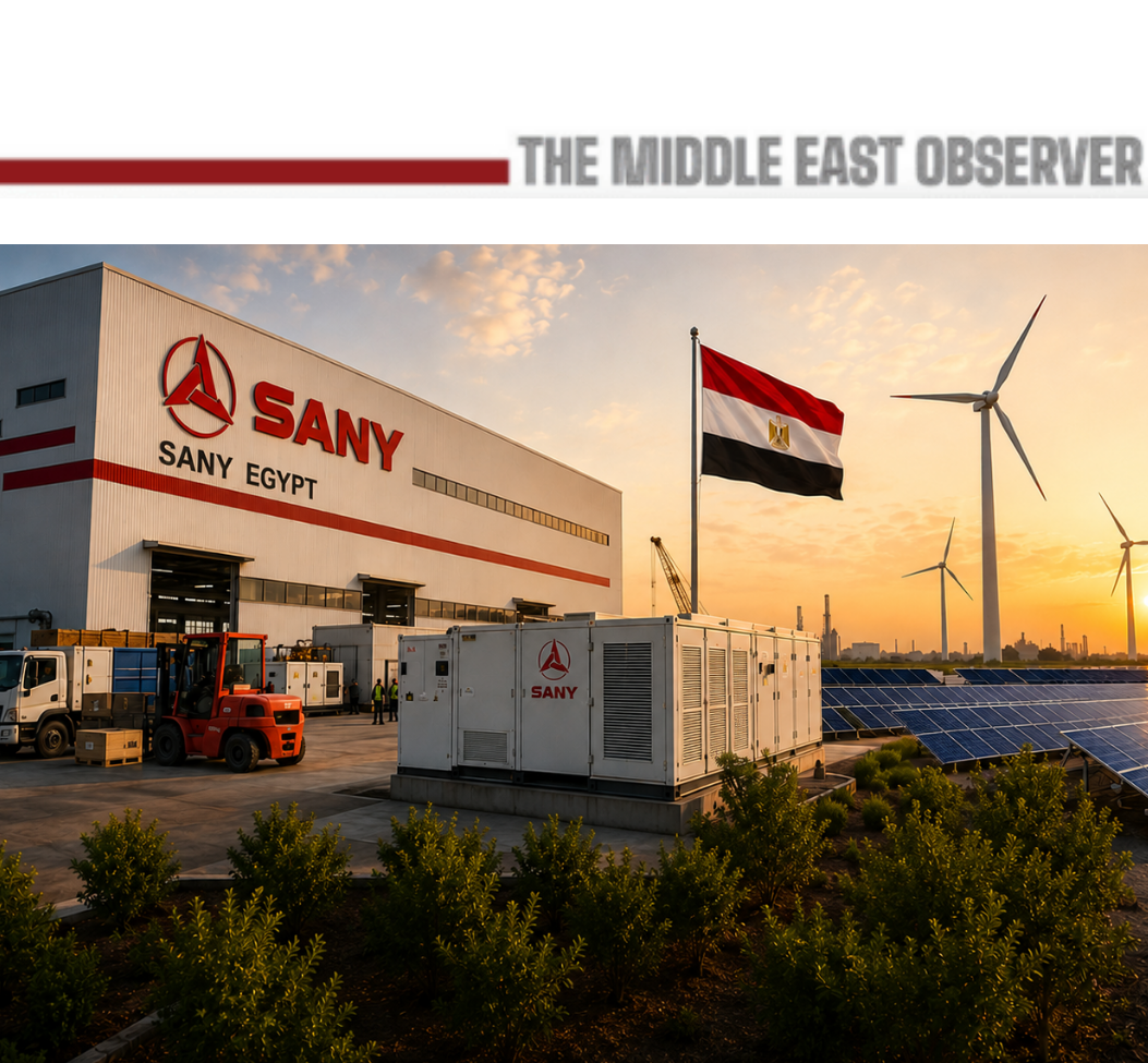 SANY Project Signals Egypt’s Shift from Renewable Energy Buyer to Manufacturer