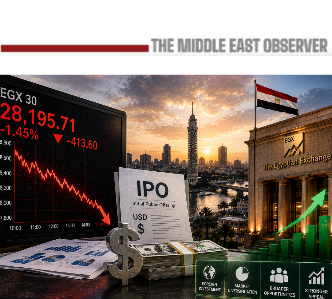 EGX Falls While Dollar IPO Strategy Broadens Egypt’s Market Appeal