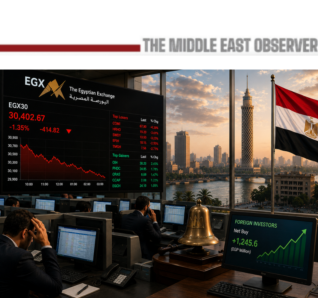 EGX Ends Week Lower Despite Continued Foreign Buying