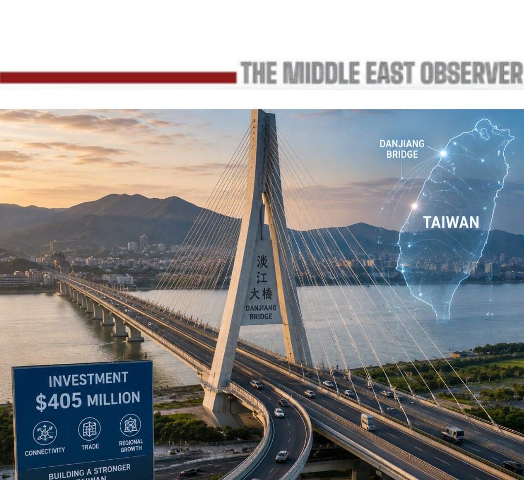 Taiwan Opens $405m Danjiang Bridge to Boost Connectivity and Regional Growth
