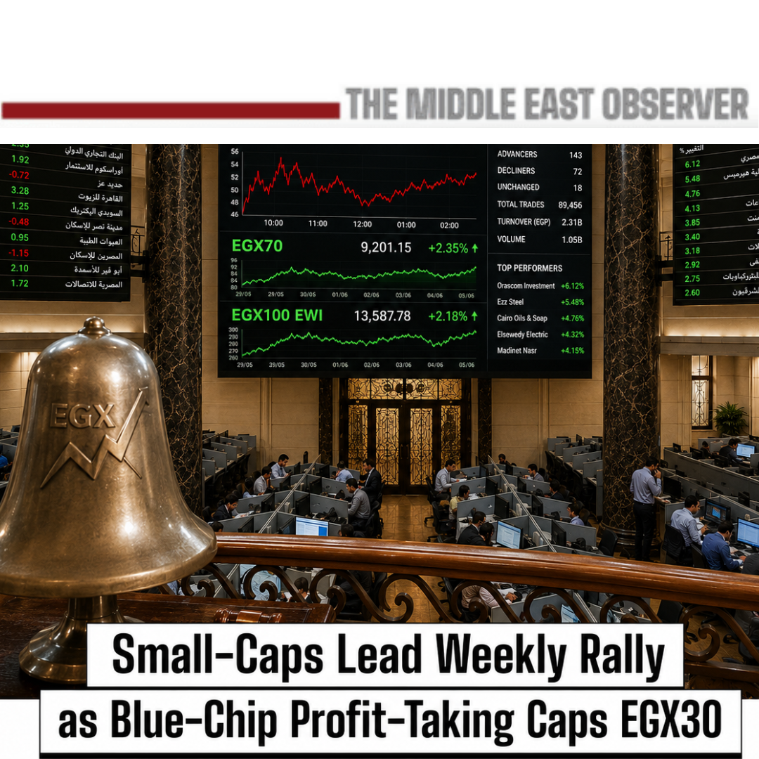 Small-Caps Lead Weekly Rally as Blue-Chip Profit-Taking Caps EGX30