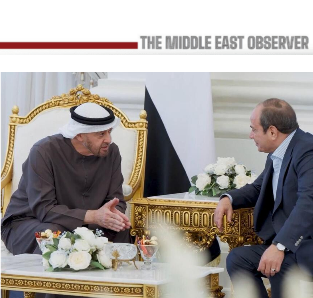 Egypt, UAE Leaders Deepen Strategic Coordination During El Alamein Summit Politics