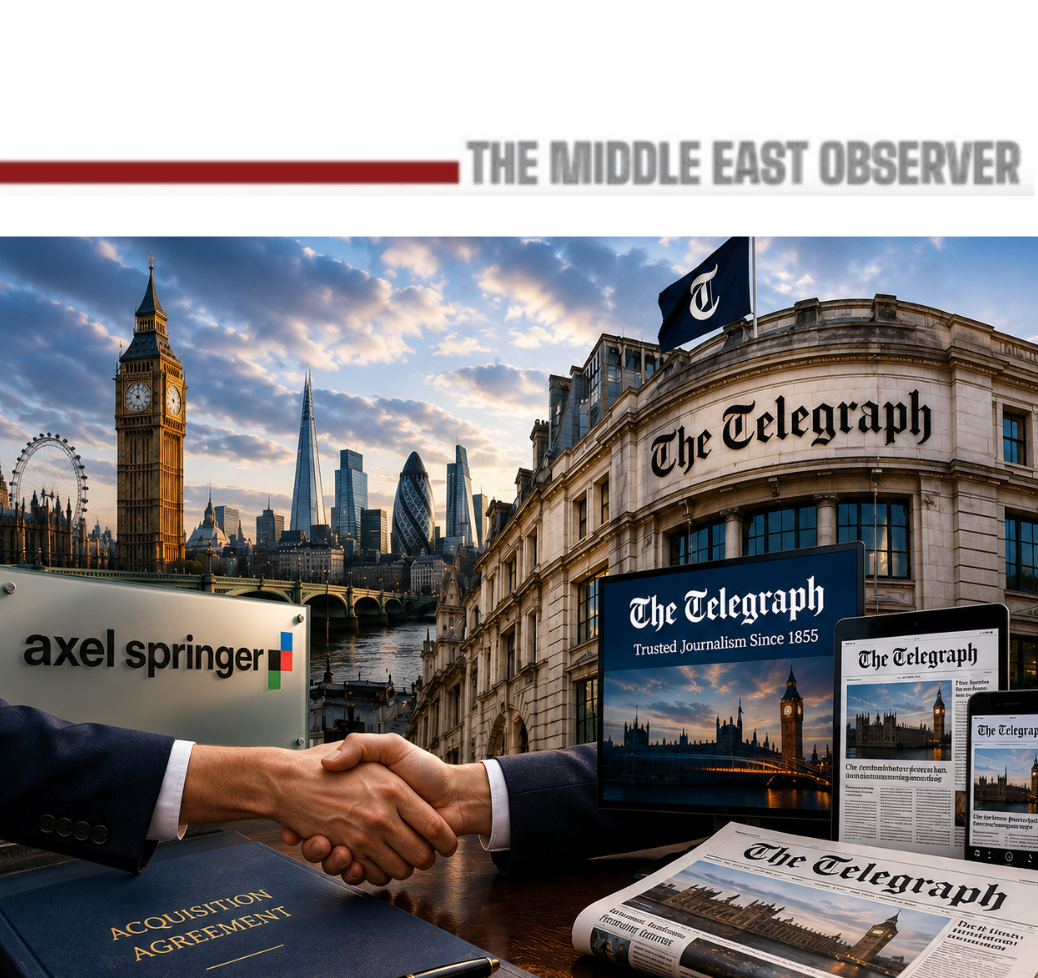 Axel Springer Completes Acquisition of Telegraph Media Group